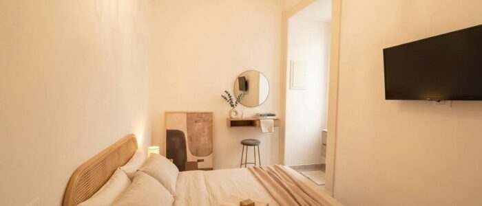 Interno camera matrimoniale 1 con letto matrimoniale - B&B Gallipoli